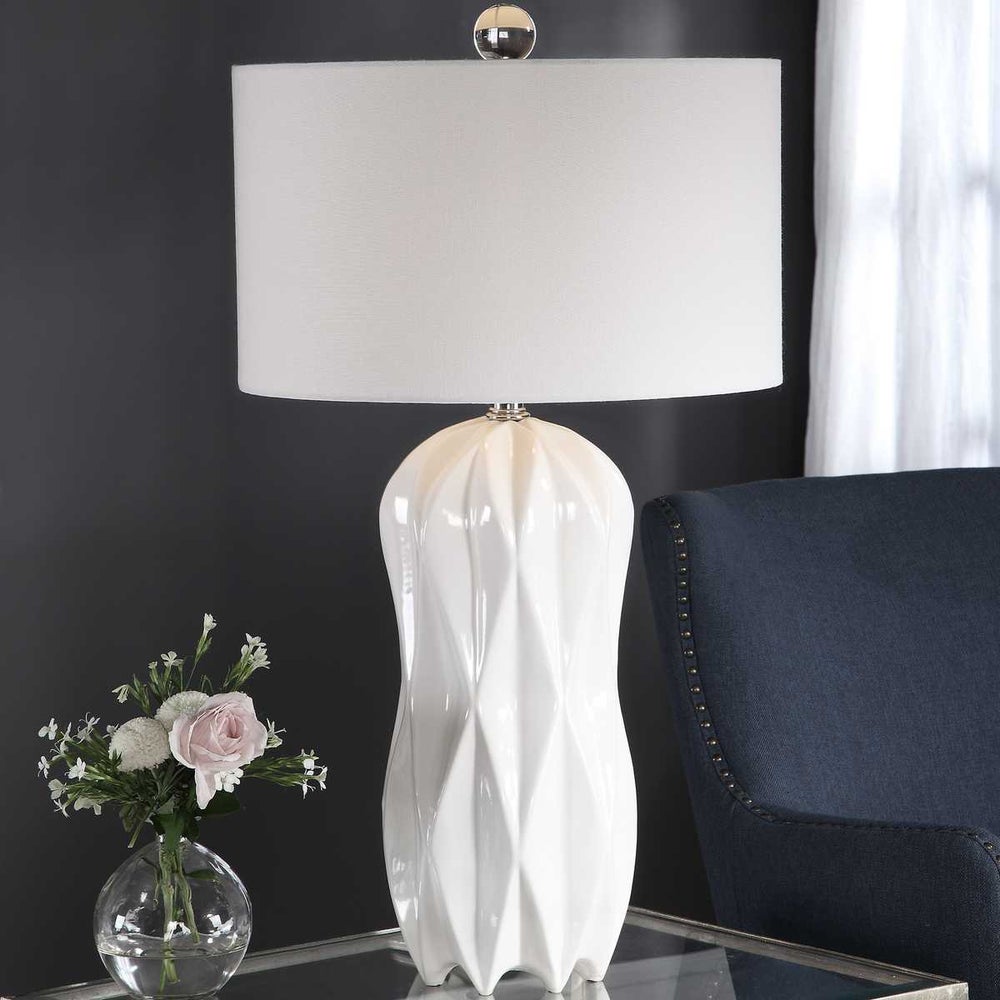 Malena Table Lamp∫ White