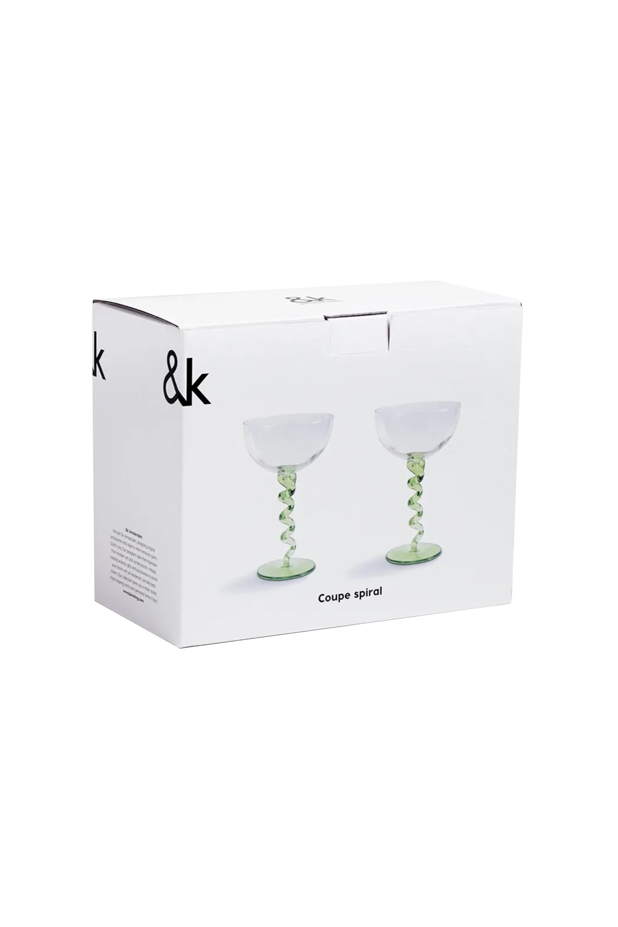 Coupe Spiral Green