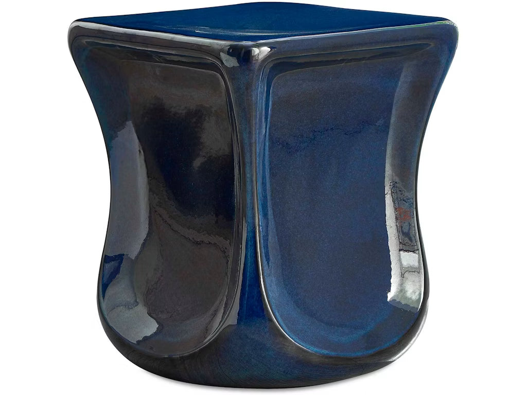 Kaz Deep Blue Garden Stool