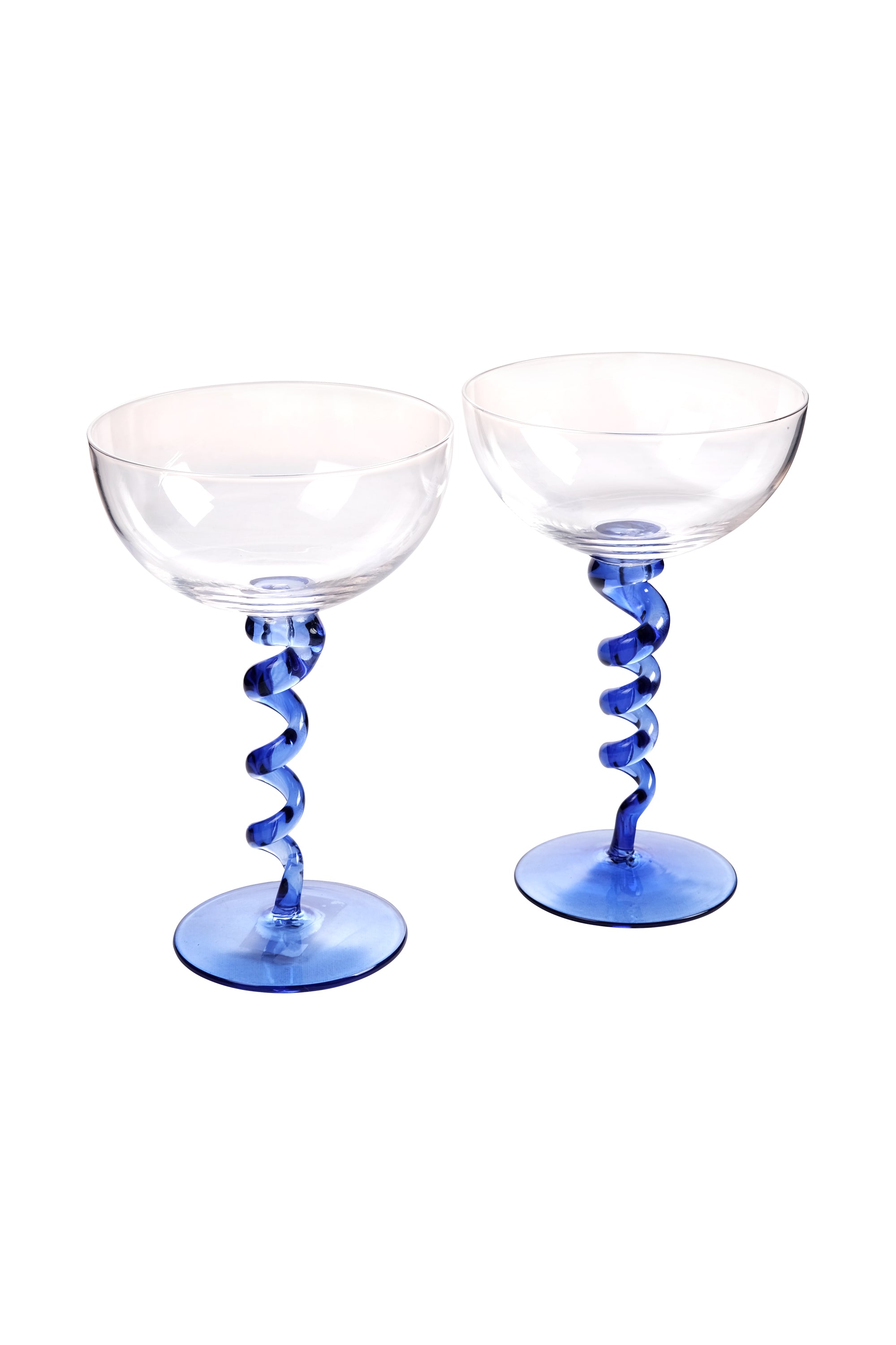 Coupe Spiral Blue