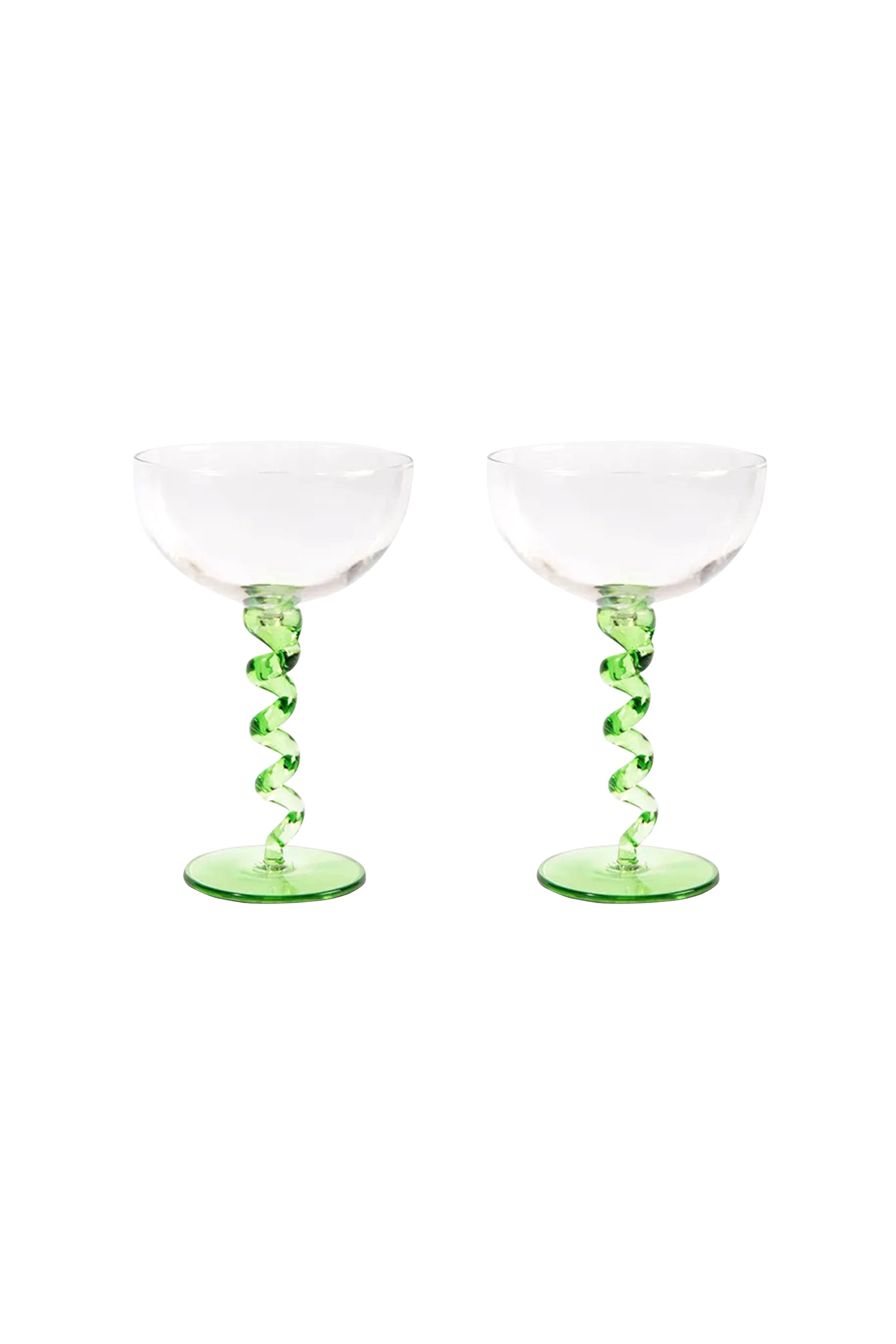 Coupe Spiral Green