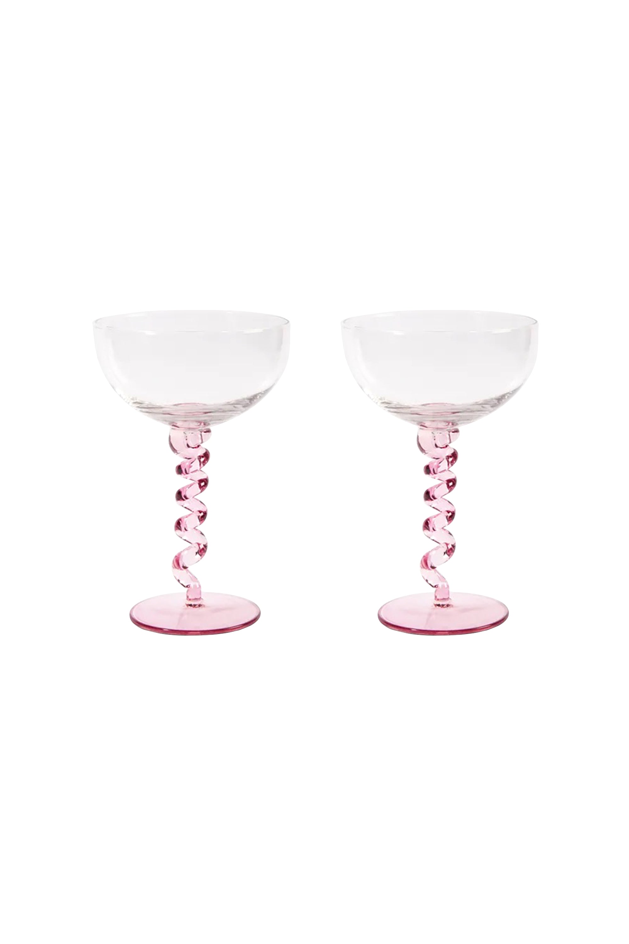 Coupe Spiral Pink