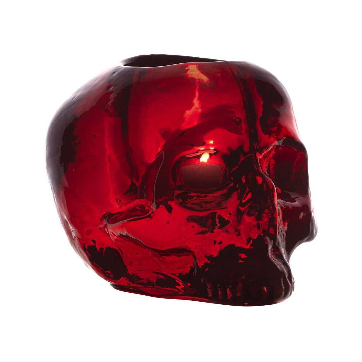 STILL LIFE Skull Kırmızı Mumluk