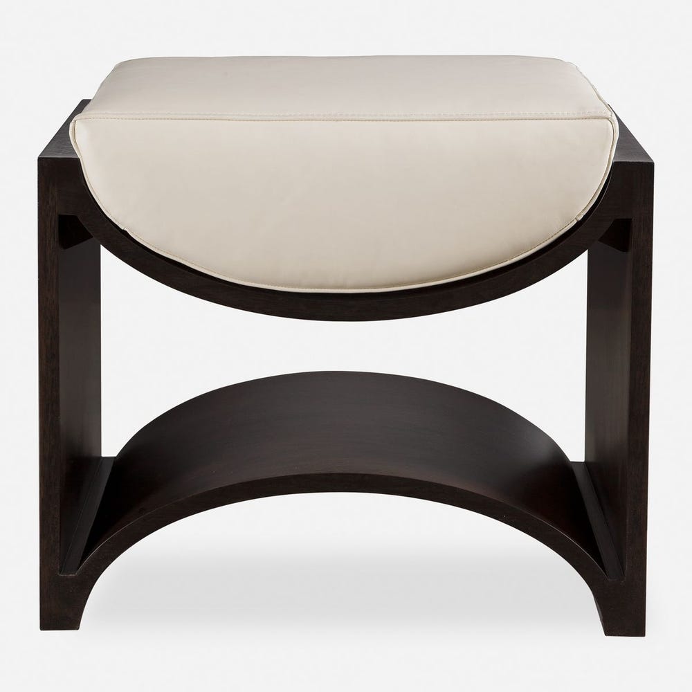 Cradle bench walnut