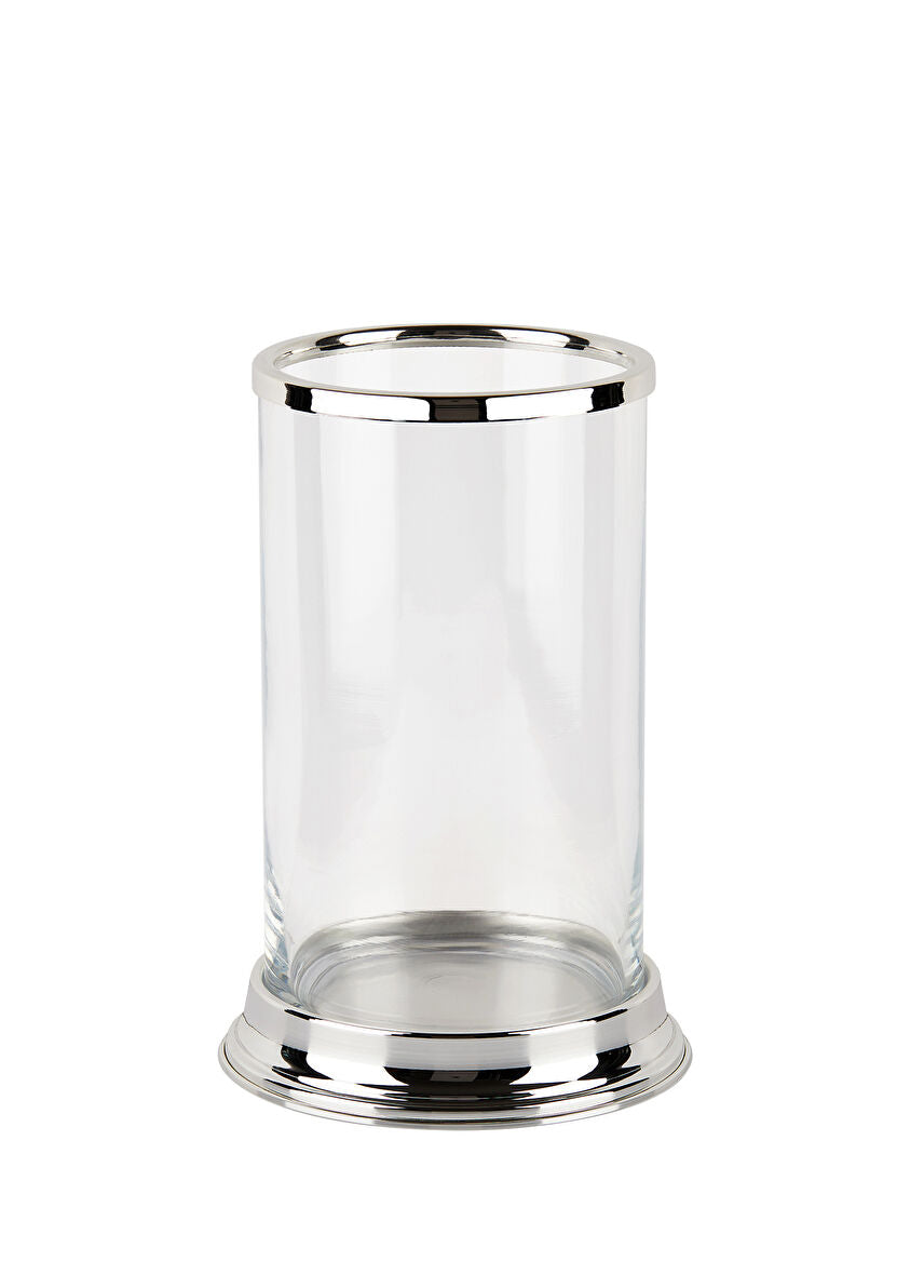 Hurricane Silvy L Gümüş Kaplama Mumluk