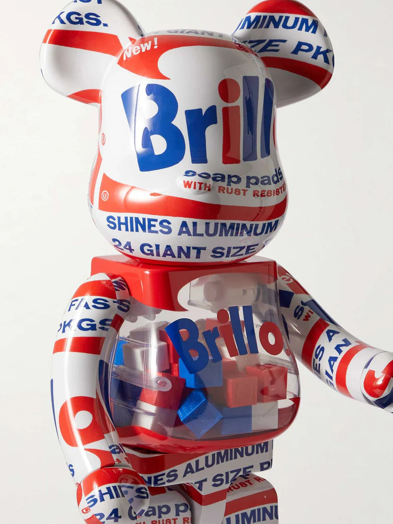 Medicom Toy - Be@rbrick ANDY WARHOL 'BRILLO' 1000%