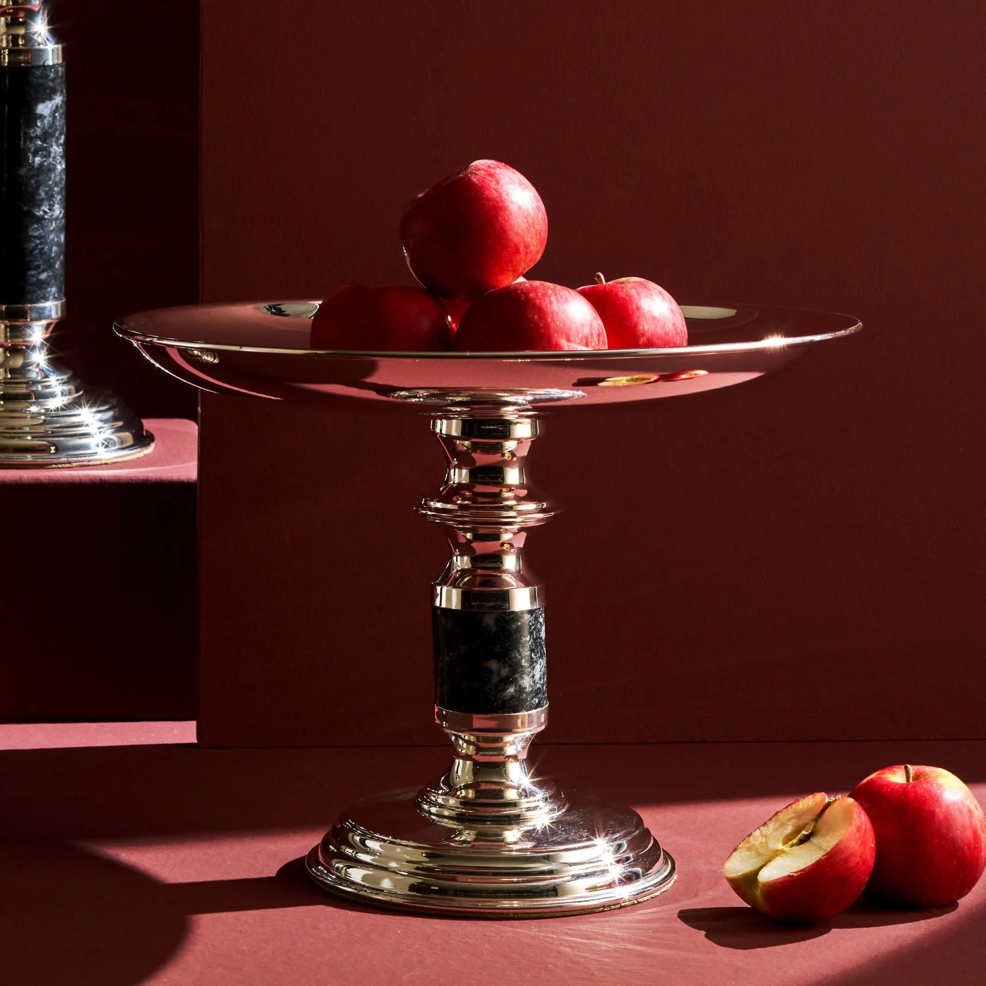 Pierre Gümüş Servis Tepsisi