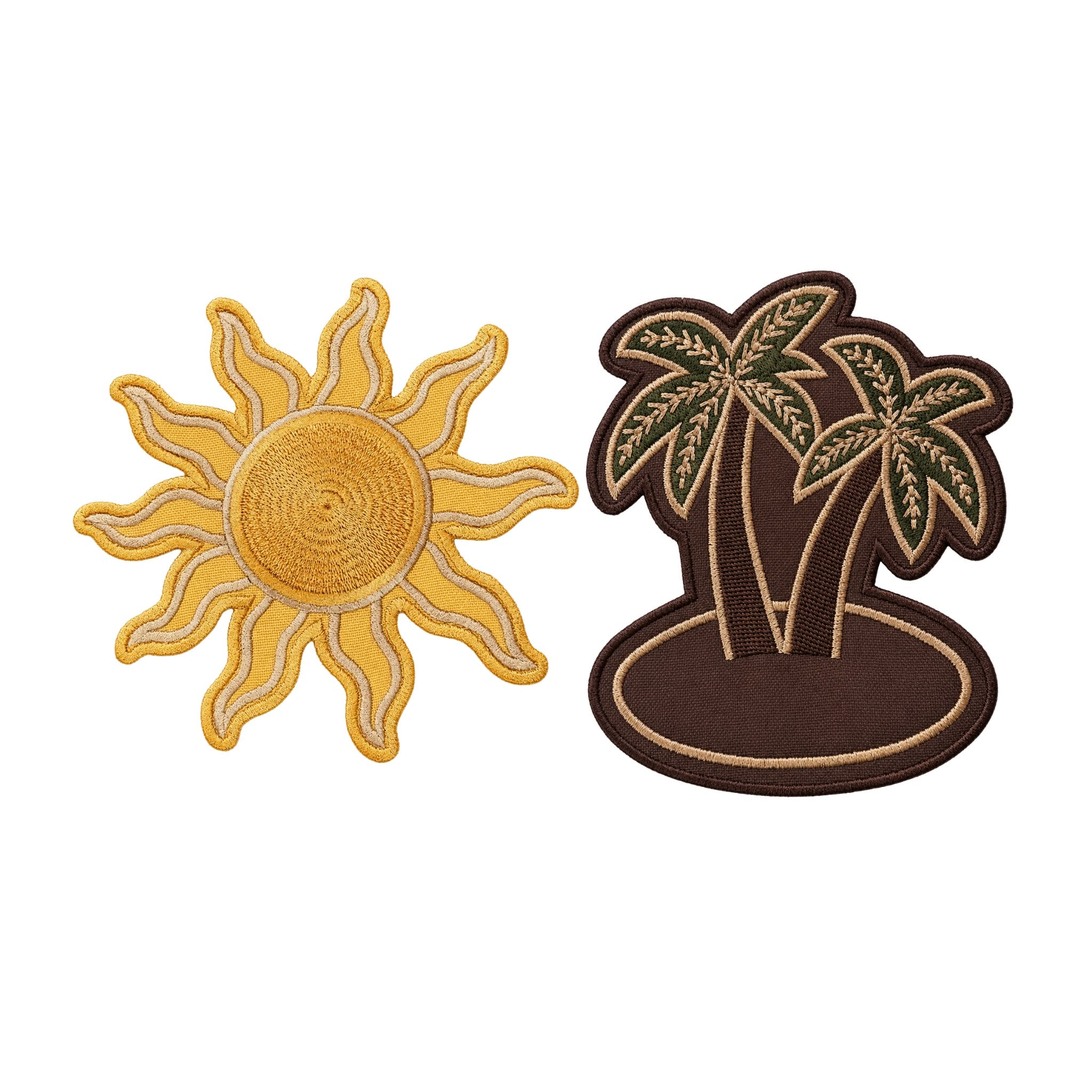HOUSE OF 96 x ROUMÉLIE ORIENTALE Palm Soleil 6’lı Kokteyl Peçetesi Seti