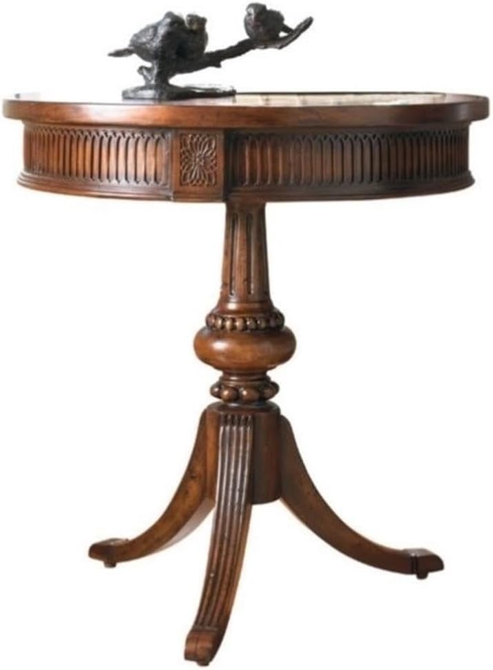Round Pedestal Accent Table