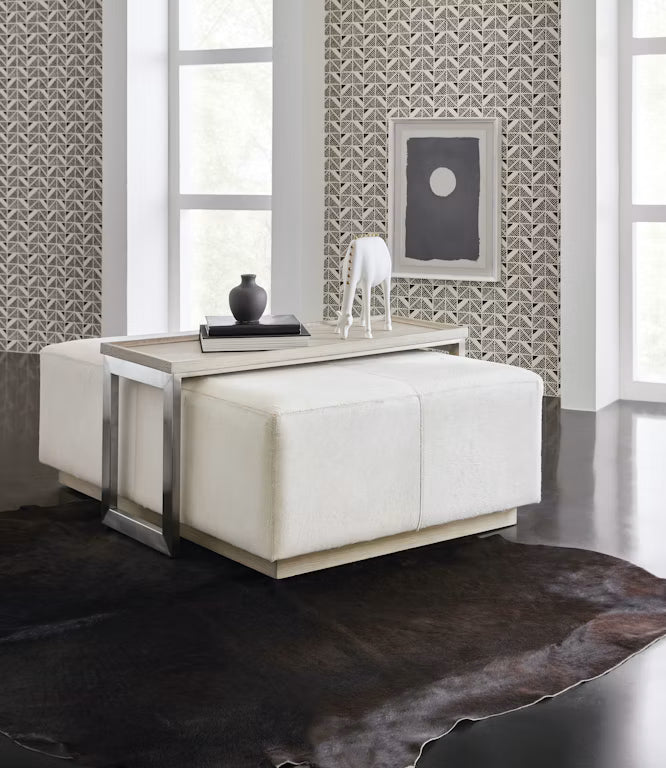 Melange Bridged Cocktail Table