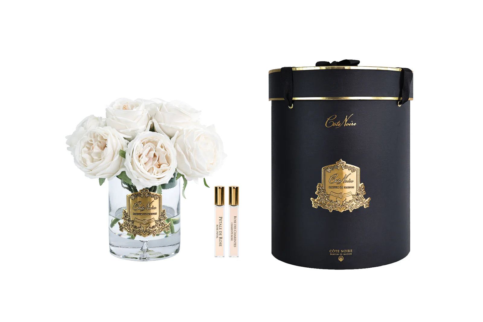Garden Rose Bouquet - Champagne Pink