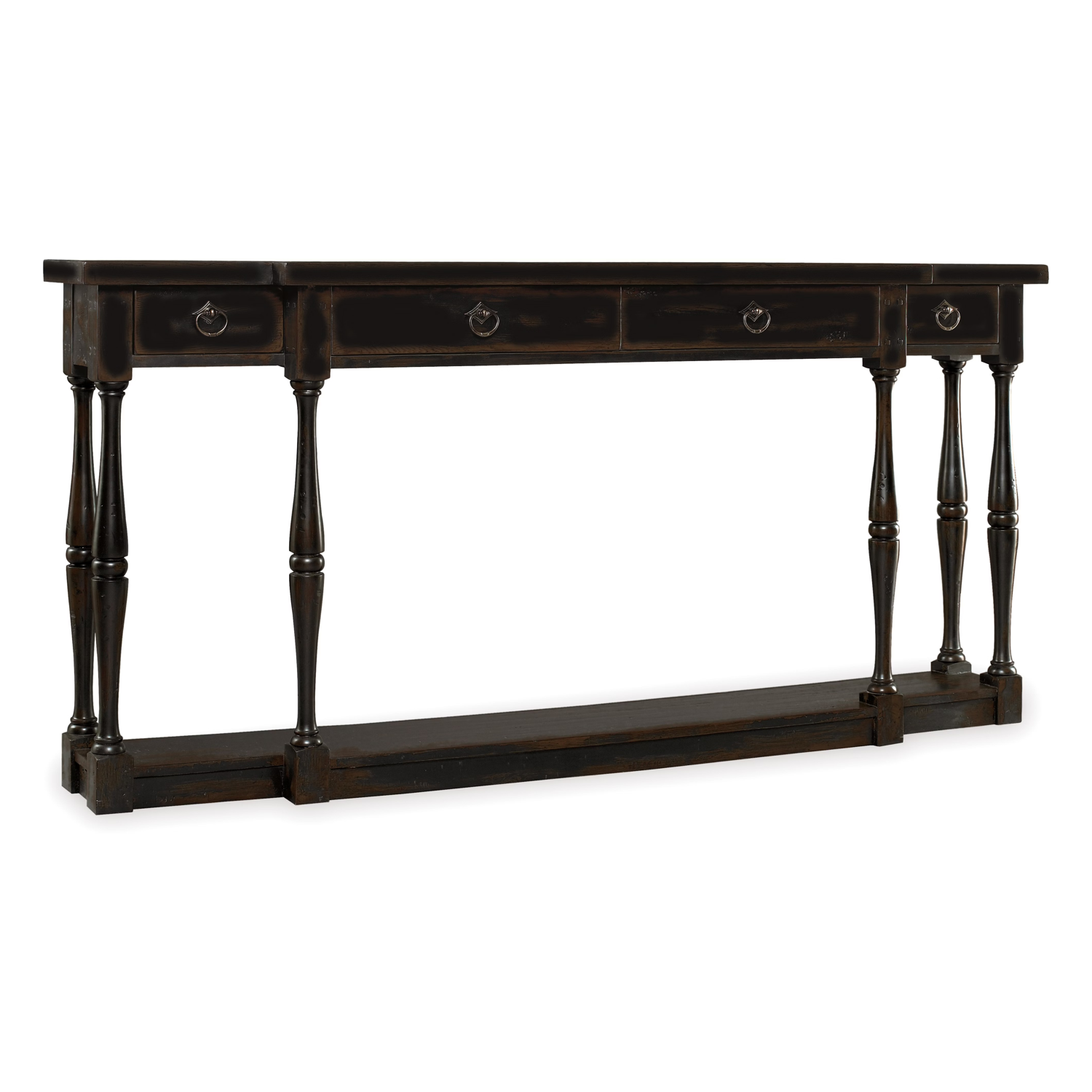 Sanctuary Four-Drawer Thin KONSOL