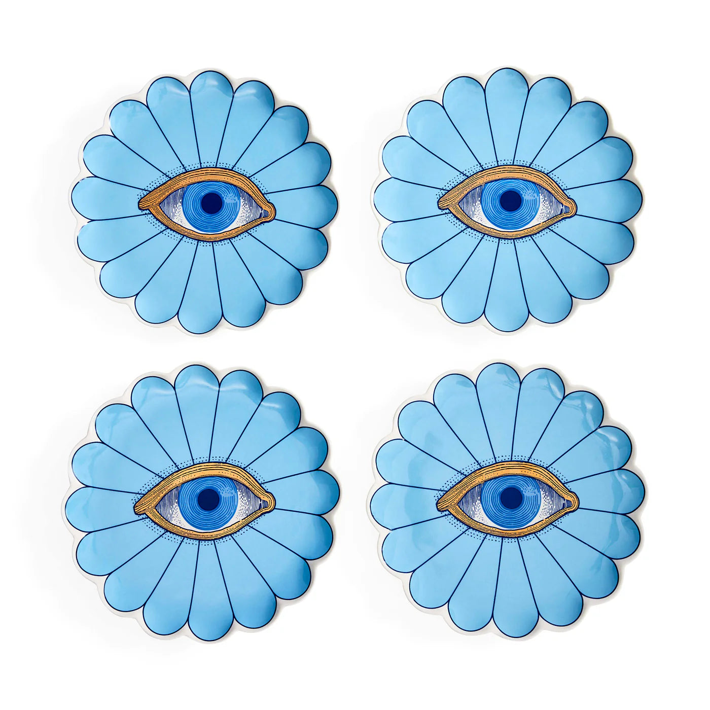 Fleur Canapé Plate Set