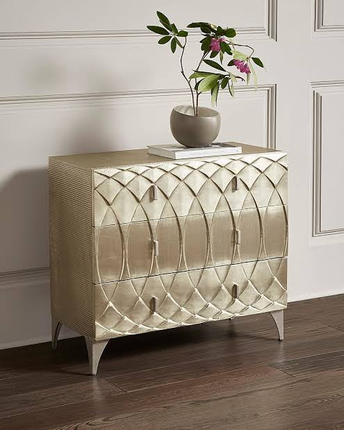 Melange Mathilda Three Drawer Chest