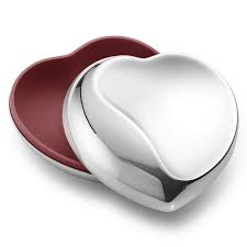 GJ HEART BOX RED L